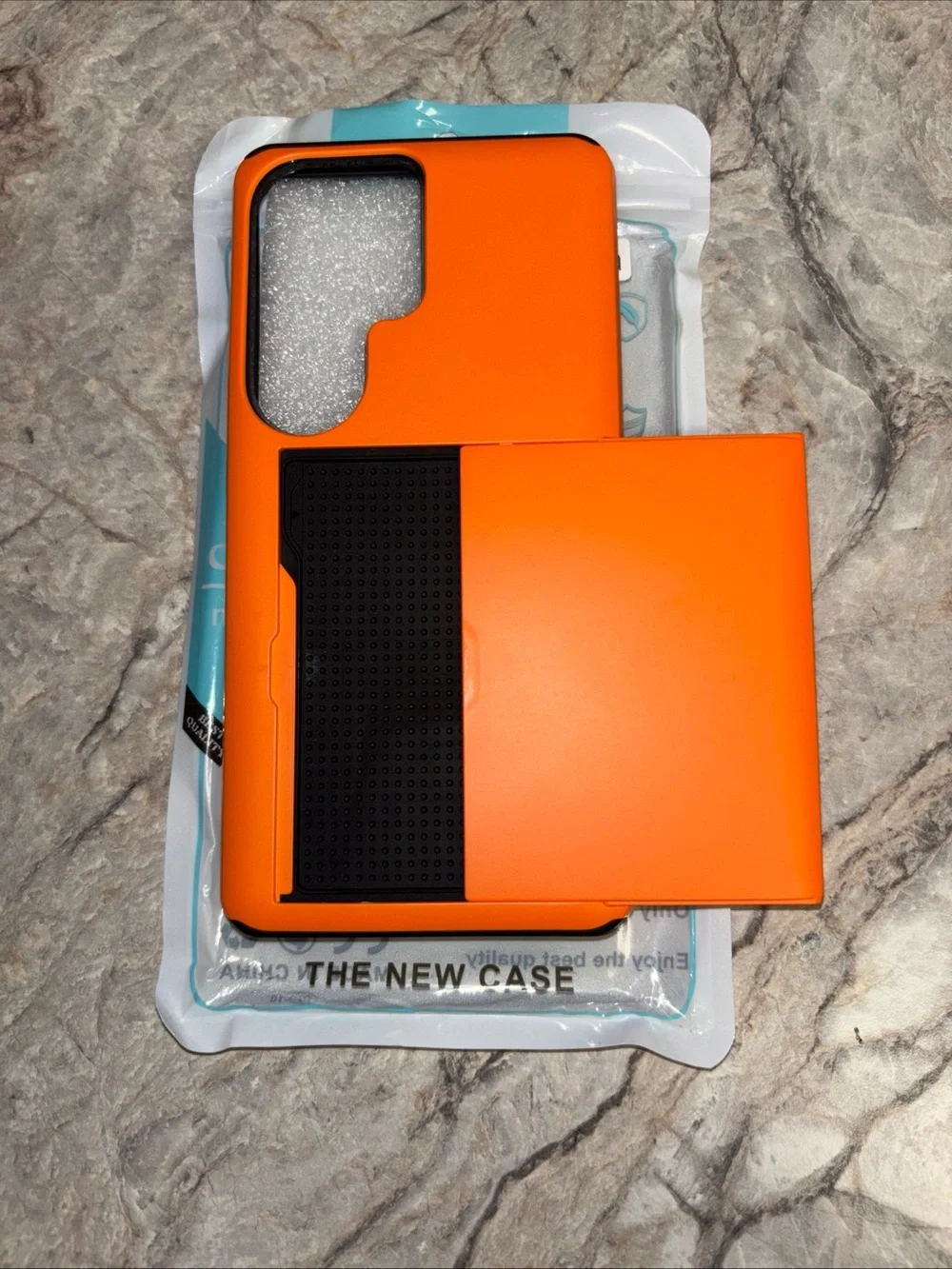 Samsung Orange Protective Phone Case for S26 Ultra